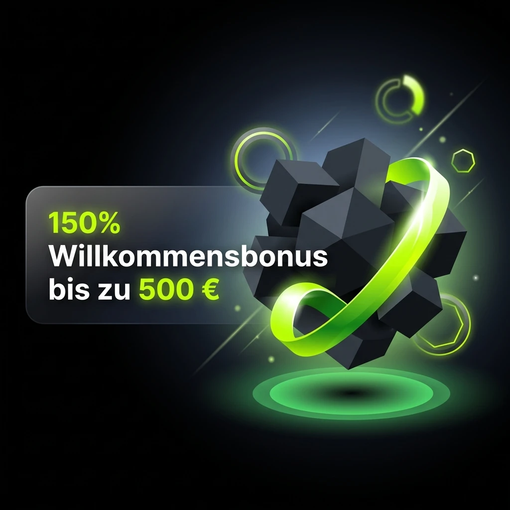 150% Willkommensbonus bis zu 500 €