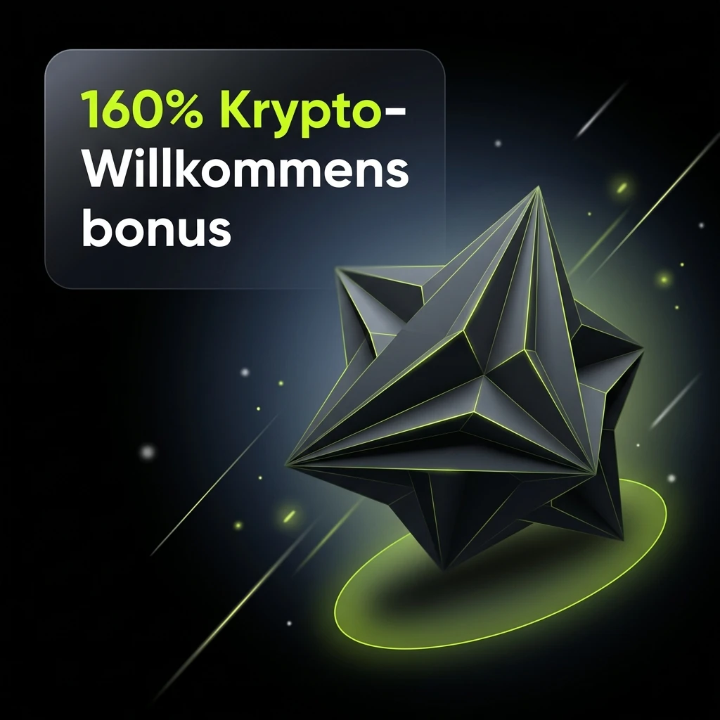 160% Krypto-Willkommensbonus